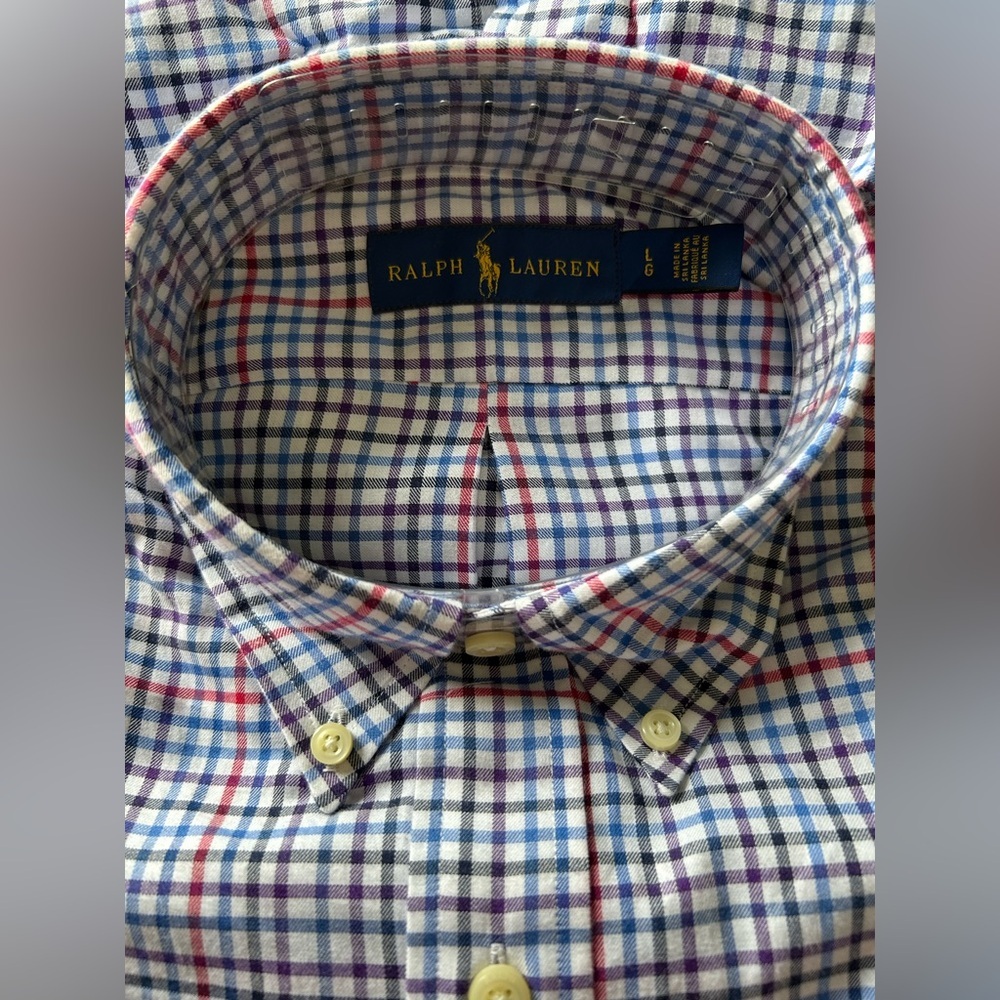 Polo Ralph Lauren
Men's Classic Fit Blue / Ruby -Size L - Picture 2 of 5